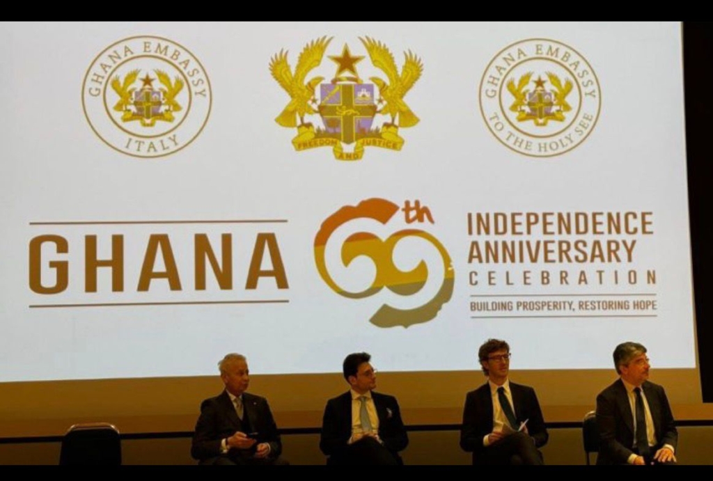 Confindustria Assafrica & Mediterraneo celebrates Ghana’s 69th Independence Day in Italy  