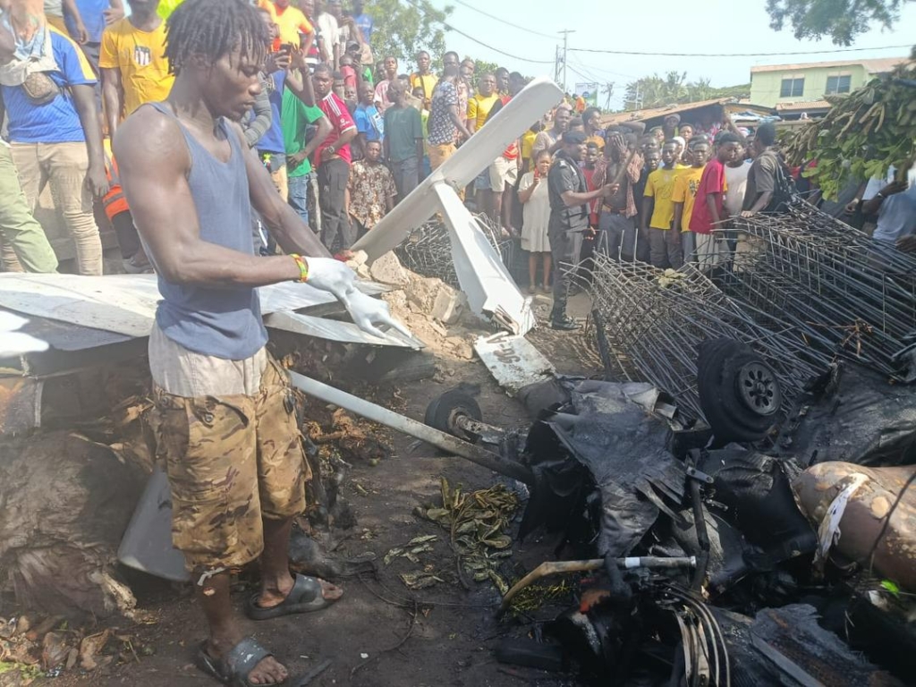 Crashed helicopter was flying from Ho to Accra – GCAA – MyJoyOnline
