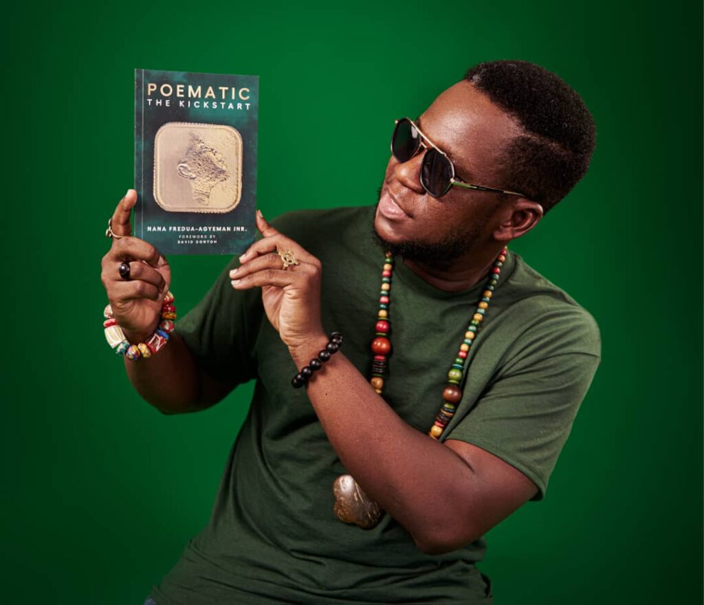 Nana Fredua-Agyeman Jnr. outdoors maiden anthology, ‘Poematic – The Kickstart’