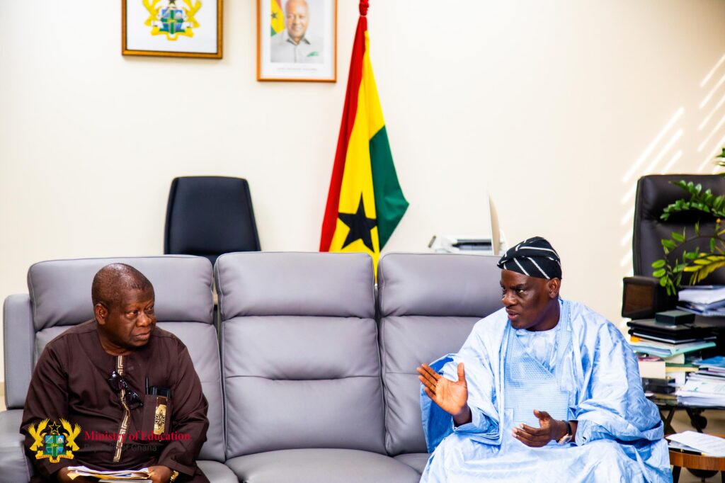 Education Minister receives WAEC Council Chairman ahead of 74th Anniversary in Ghana
