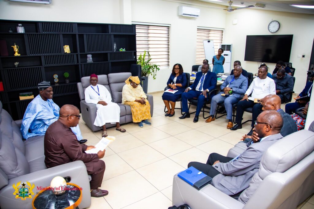 Education Minister receives WAEC Council Chairman ahead of 74th Anniversary in Ghana