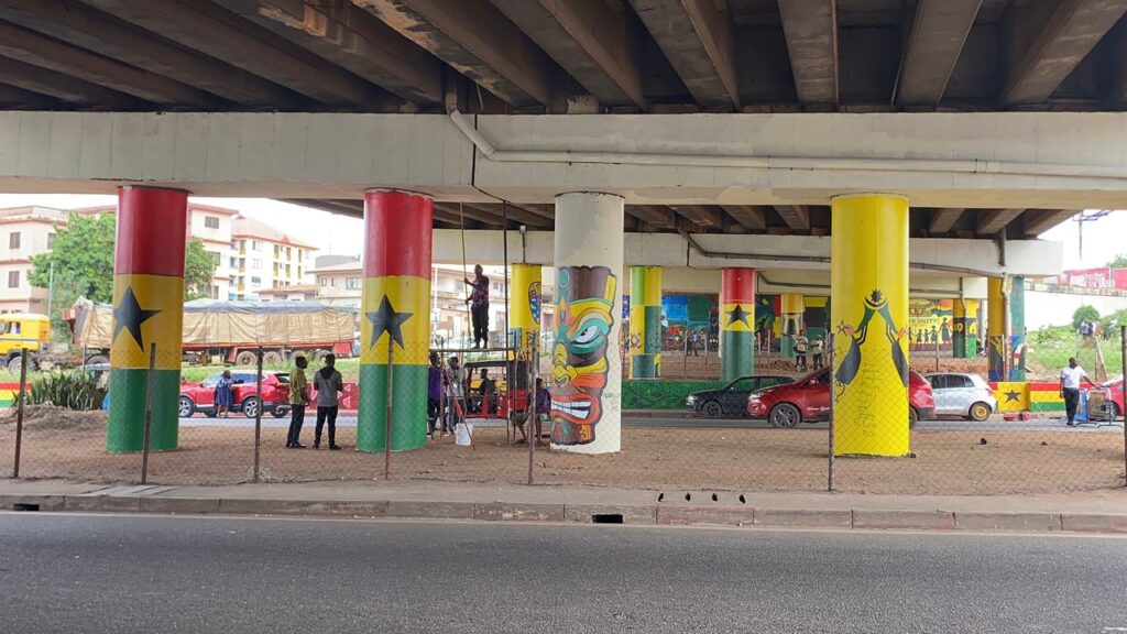 Kumasi Street Art Project solely funded by private individuals - Ashanti Fest Coordinator