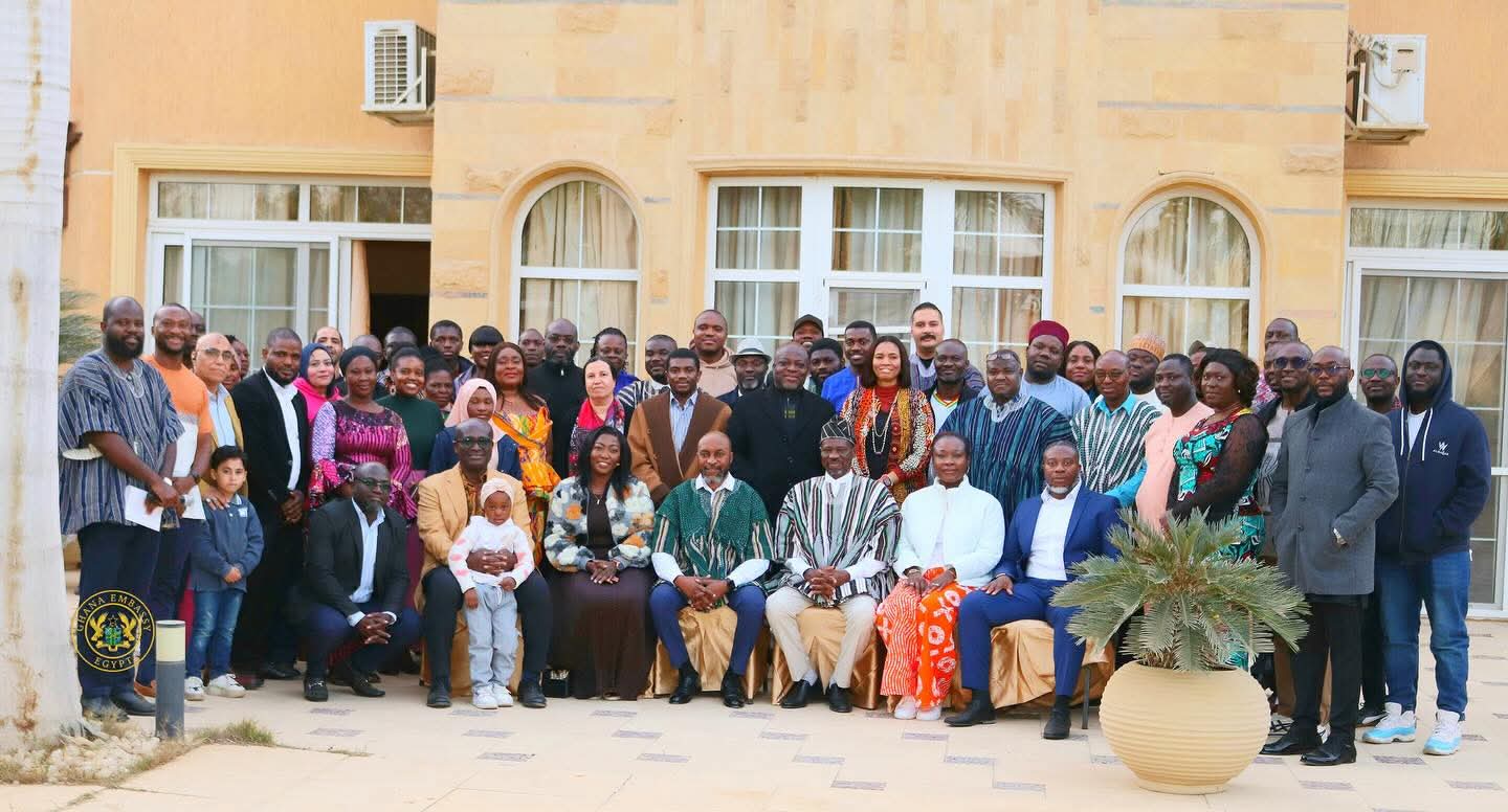Ambassador rallies Ghanaians in Egypt to unite for national progress
