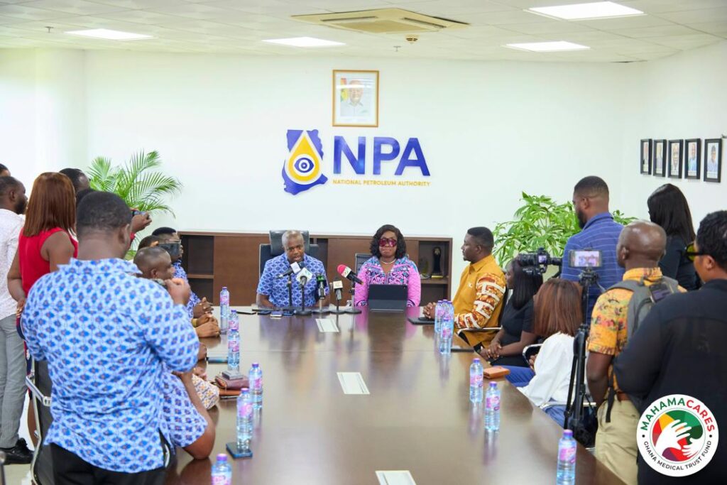 Ghana month donation drive ends on high note as NPA donates GH₵1m to GMTF