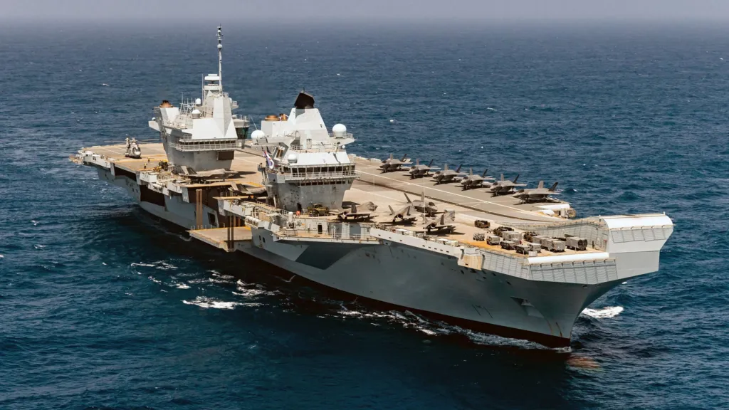 UK aircraft carrier given five days to be...