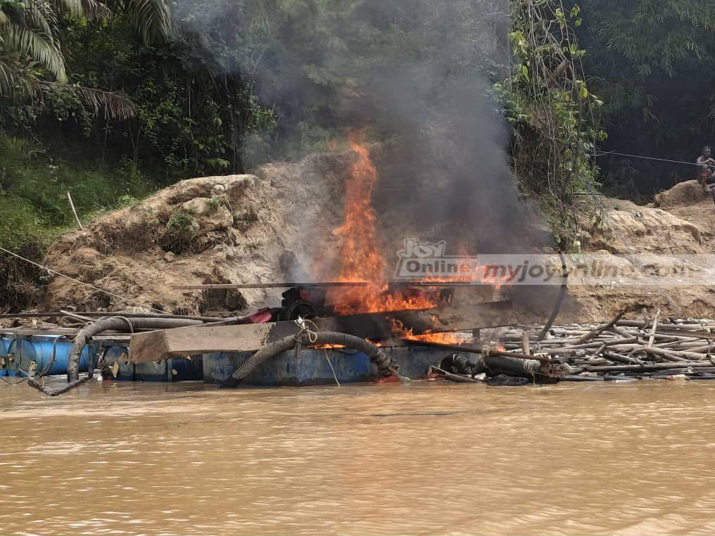 NAIMOS disrupts illegal mining activities...
