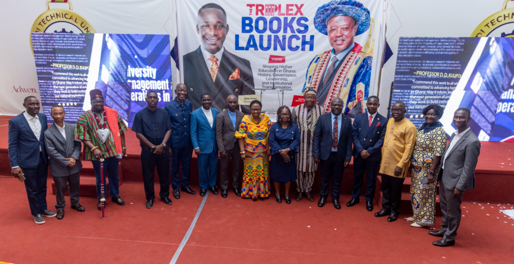 TTU registrar, co-author launch 3 books to shape higher education governance in Ghana
