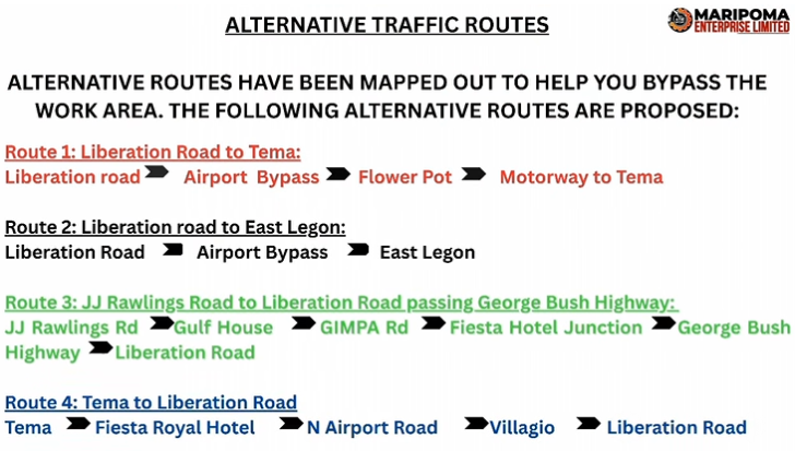 GHA announces weekend closures on George Bush Highway, see the alternative routes