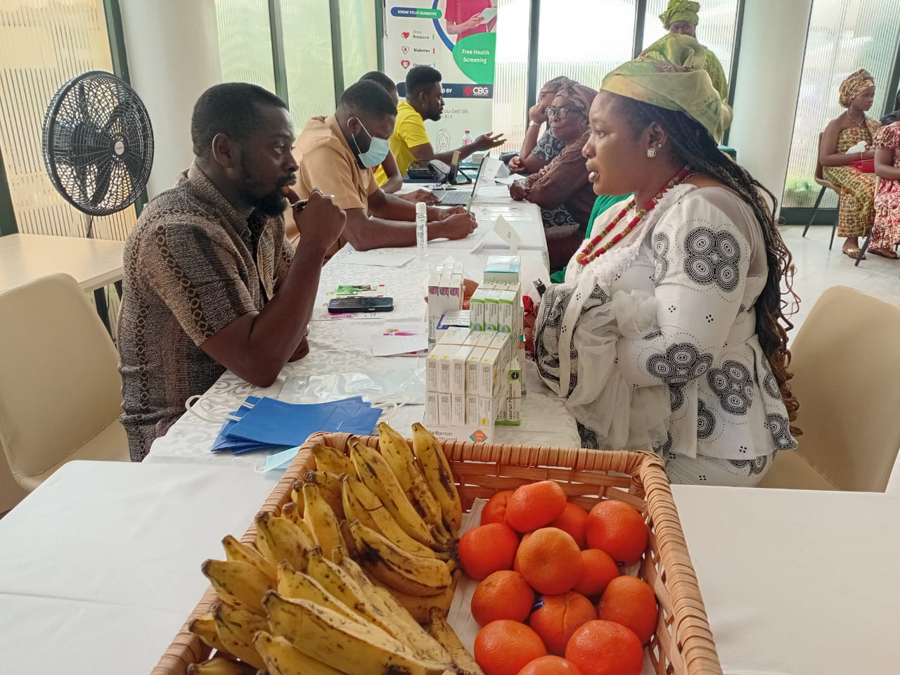 Consolidated Bank Ghana offers free health screening to North Legon residents