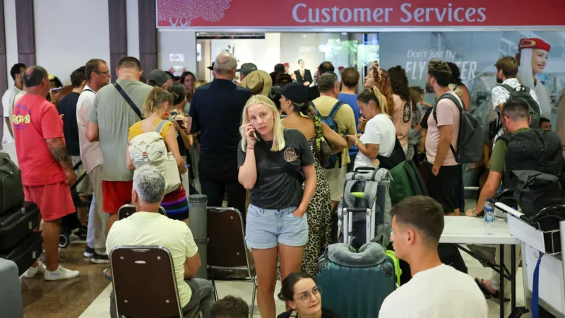 Flights cancelled and new travel warnings...