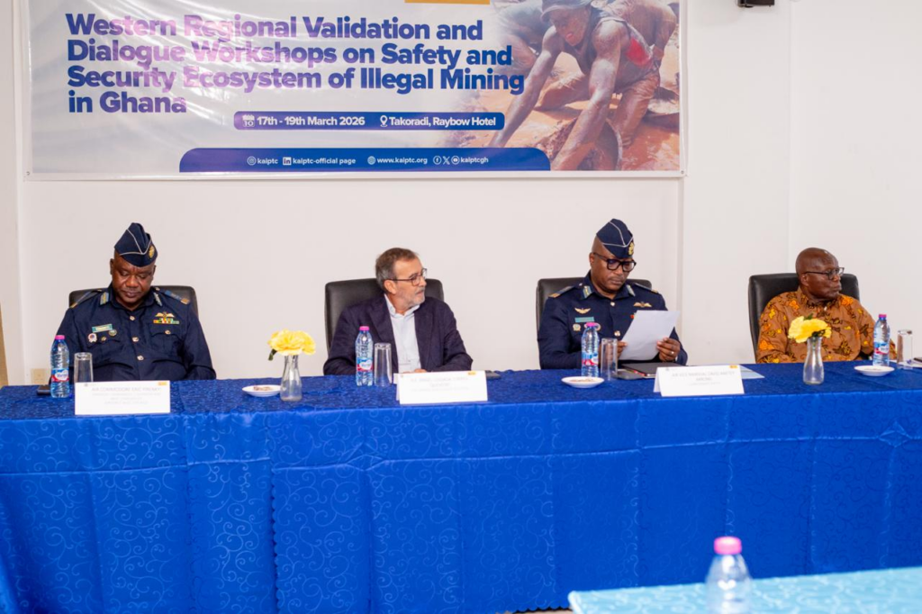 KAIPTC hosts Western Regional dialogue on illegal mining