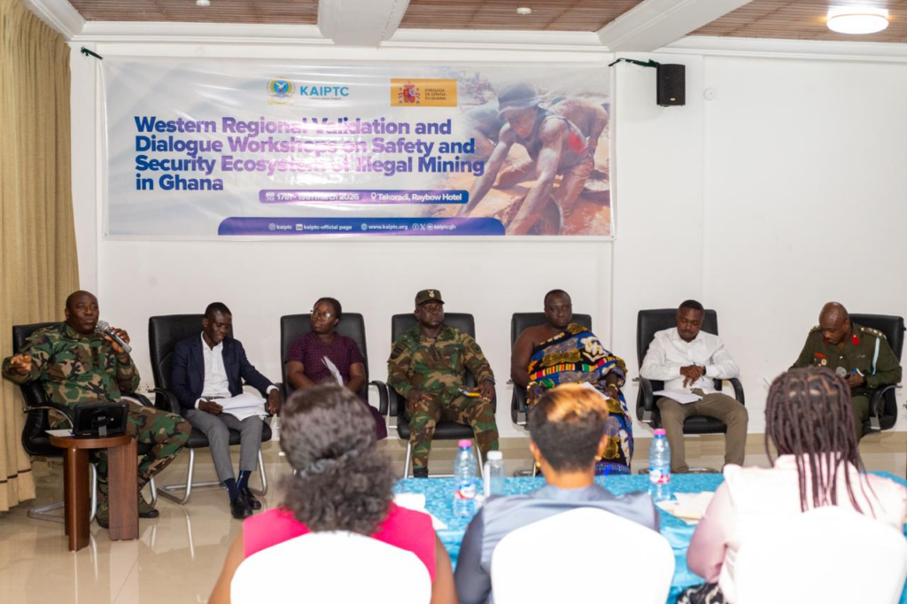 KAIPTC hosts Western Regional dialogue on illegal mining