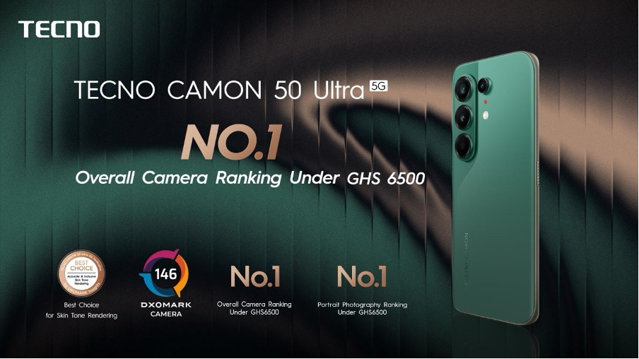 TECNO puts AI at the heart of CAMON 50 Series as it launches in Ghana