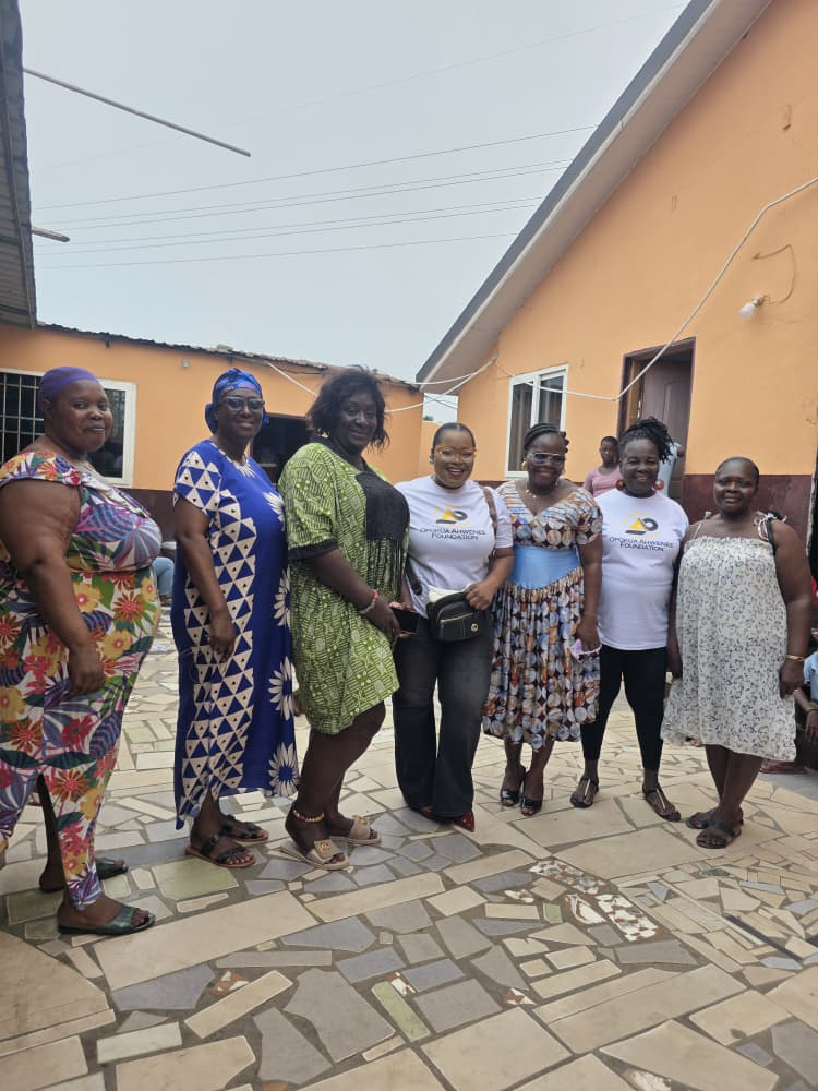 Vera Couch partners with Opokua Ahwenee Foundation to donate food items to Awoshie orphanage