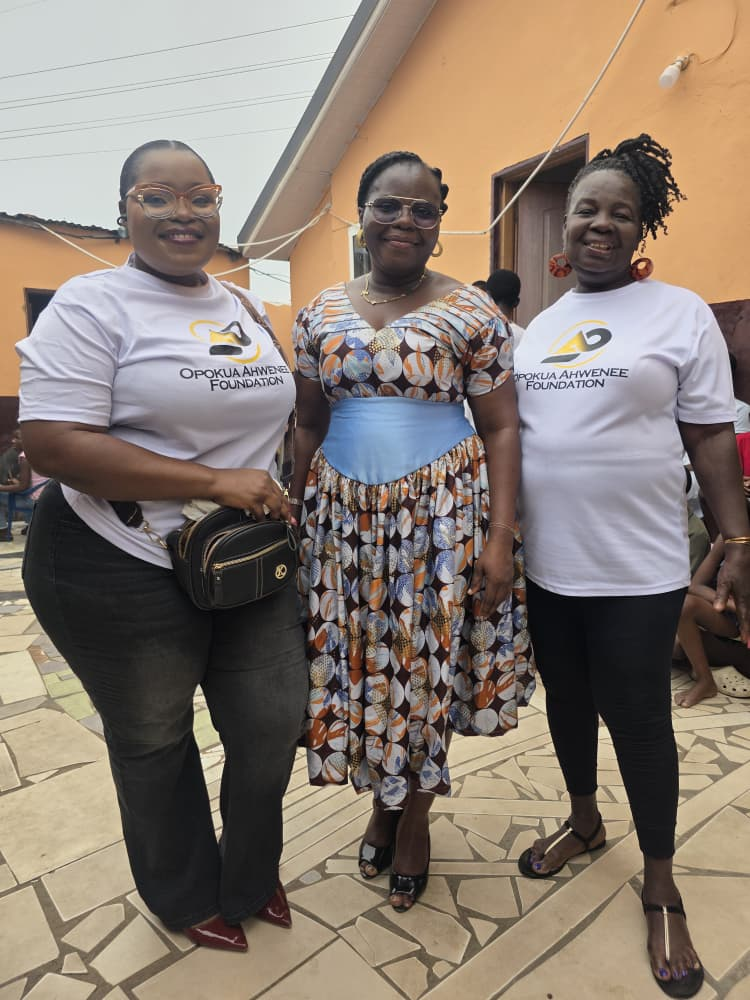 Vera Couch partners with Opokua Ahwenee Foundation to donate food items to Awoshie orphanage