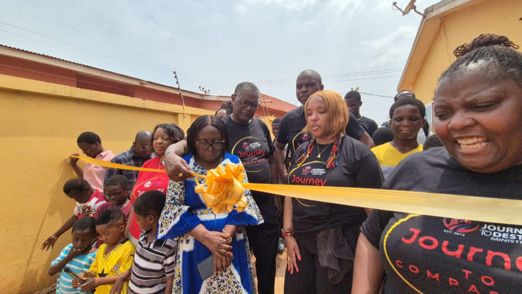 Journey to Destiny Ministries breaks ground for 90-bed dormitory for orphans at Journey Center - Ghana