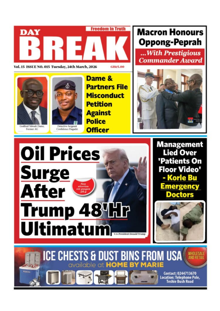 Today's Front pages: Tuesday, March 24, 2026