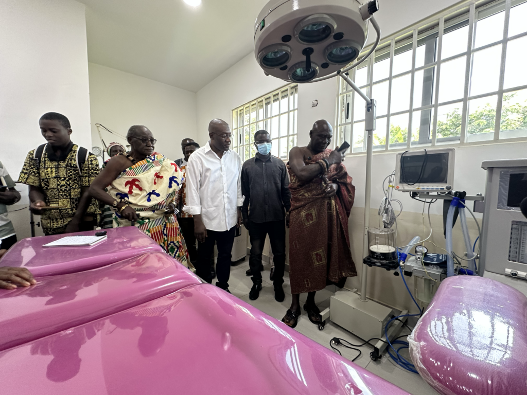 Oppong Nkrumah boosts Brenase Polyclinic with theatre equipment to expand surgical care