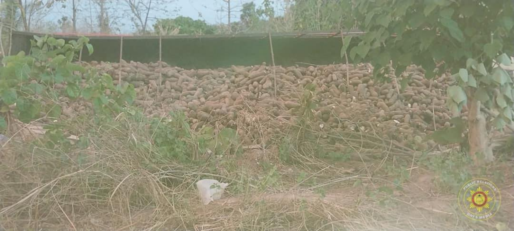 Three escape unhurt as diesel truck overturns in Oti Region