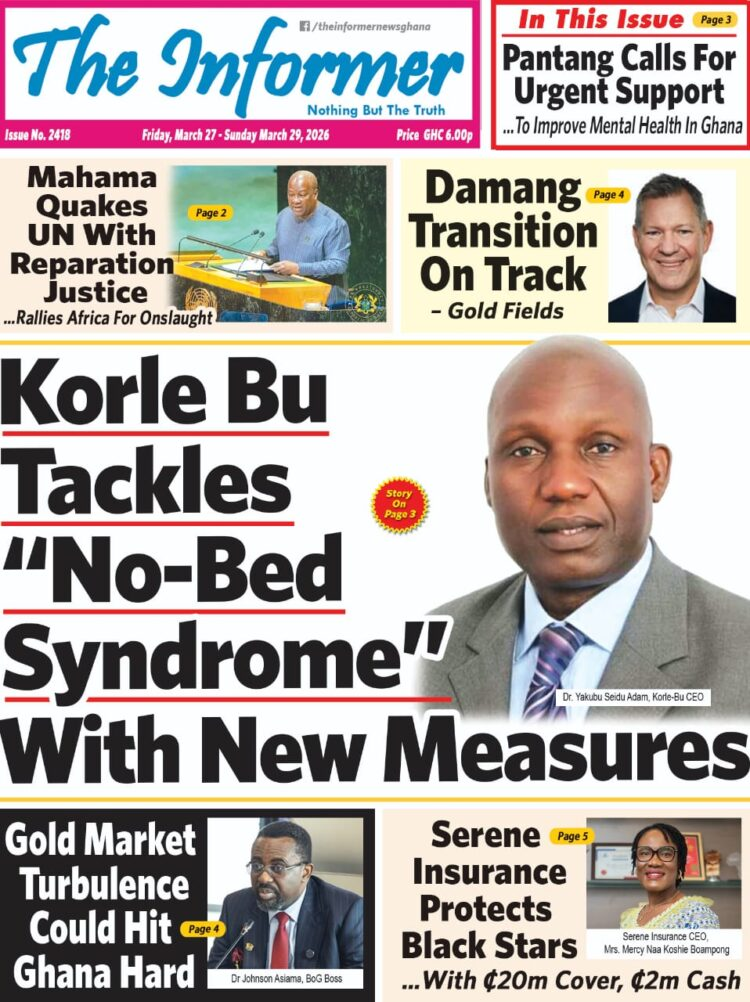 Today's Front pages: Friday, March 27, 2026