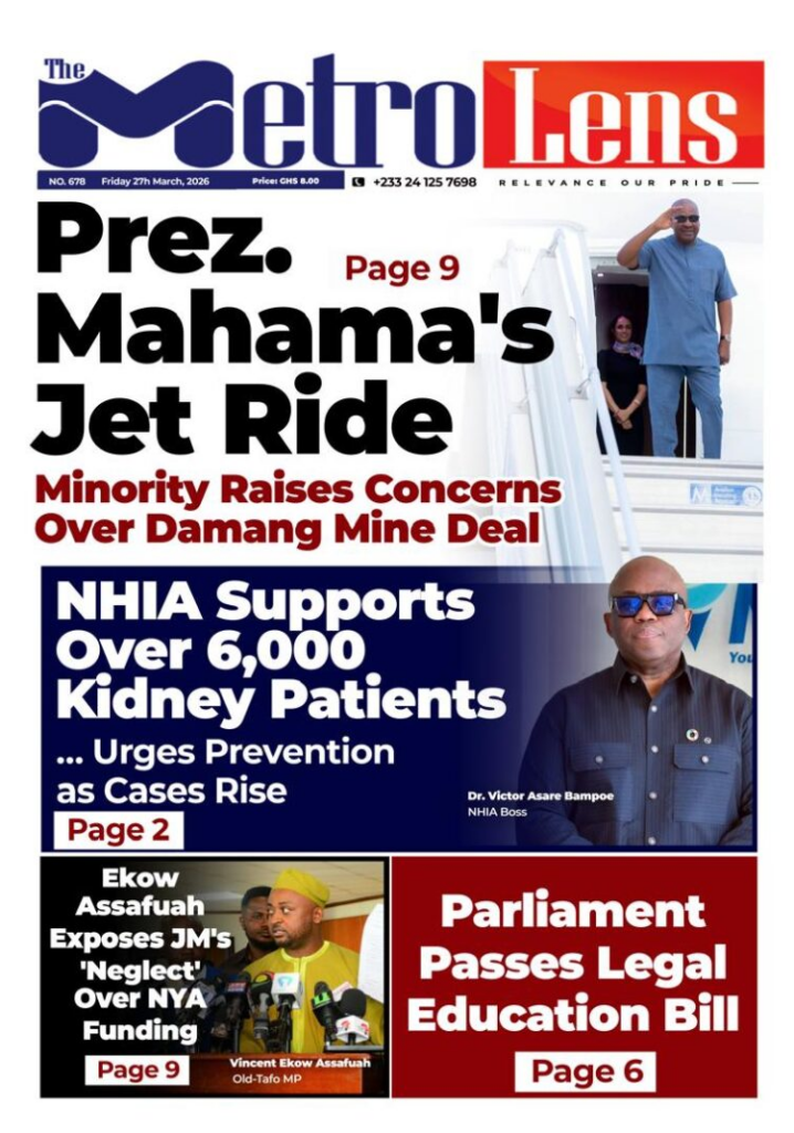 Today's Front pages: Friday, March 27, 2026