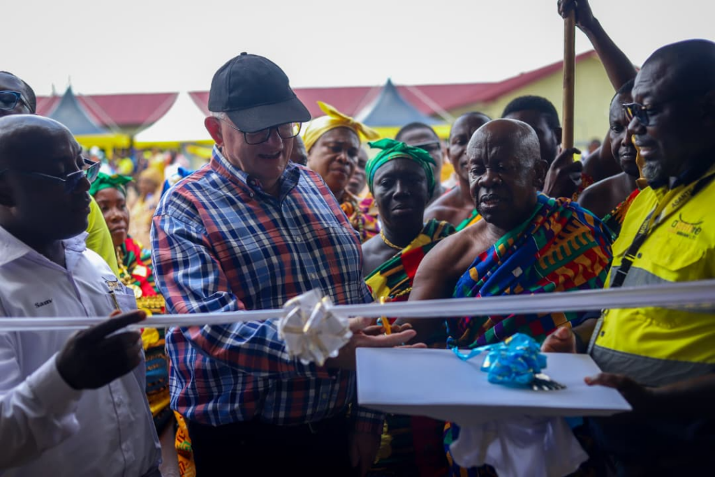 National House of Chiefs President commends Asante Gold for Bibiani resettlement progress