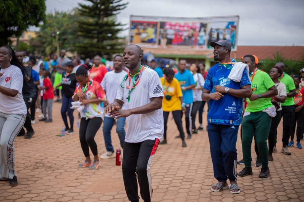 Ashanti ICGC churches walk to support mental health