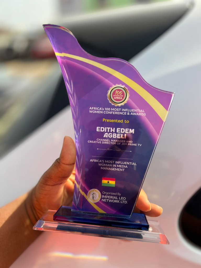 JoyPrime's Edith Agbeli shines at Africa’s 100 Most Influential Women Awards JoyPrime's Edith Agbeli shines at Africa’s 100 Most Influential Women Awards