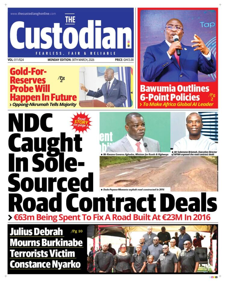 Today's front pages: Monday, March 30, 2026