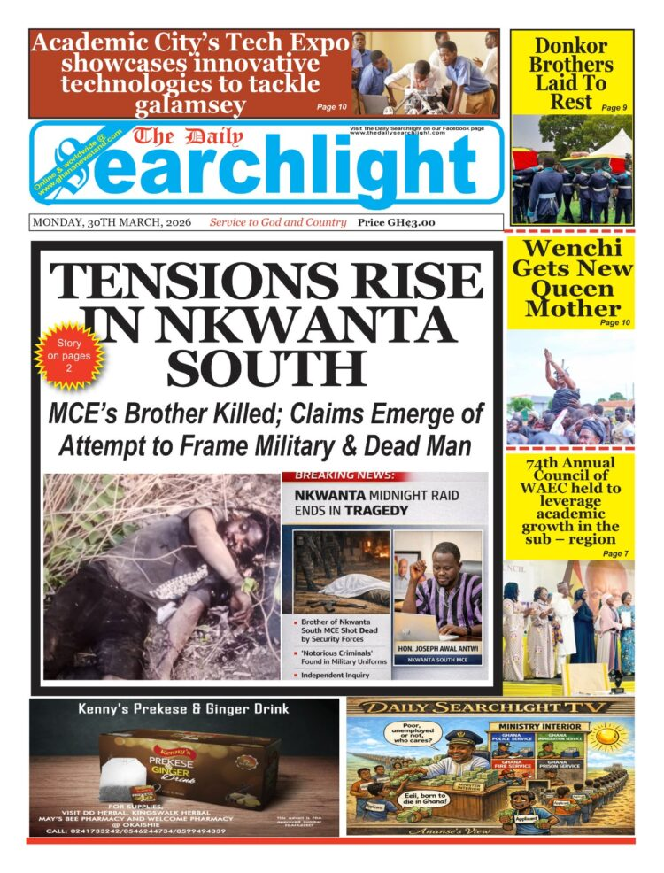 Today's front pages: Monday, March 30, 2026