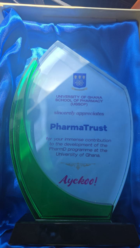 Dr Anthony Adjiepong’s Pharmatrust Pharmacy receives top recognition at UG's White Coat ceremony Dr Anthony Adjiepong’s Pharmatrust Pharmacy receives top recognition at UG's White Coat ceremony