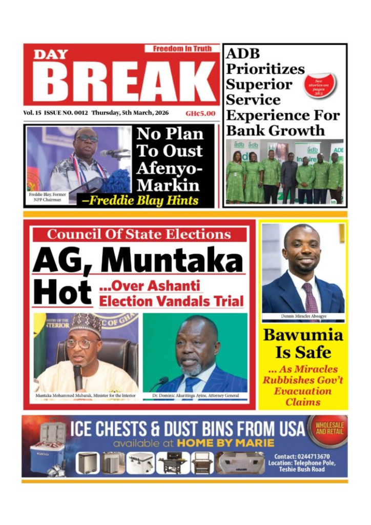 Today's Front pages: Thursday, March 5, 2026