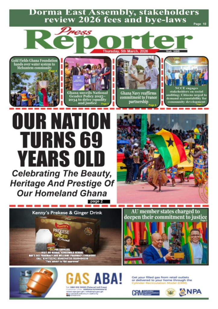 Today's Front pages: Thursday, March 5, 2026