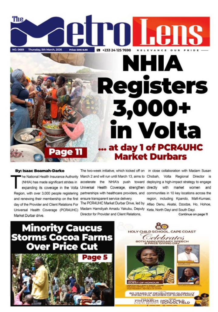 Today's Front pages: Thursday, March 5, 2026