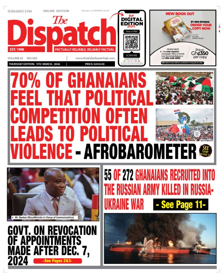 Today's Front pages: Thursday, March 5, 2026