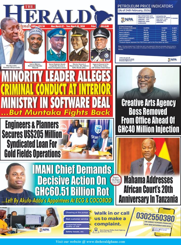 Today's Front pages: Monday, March 2, 2026