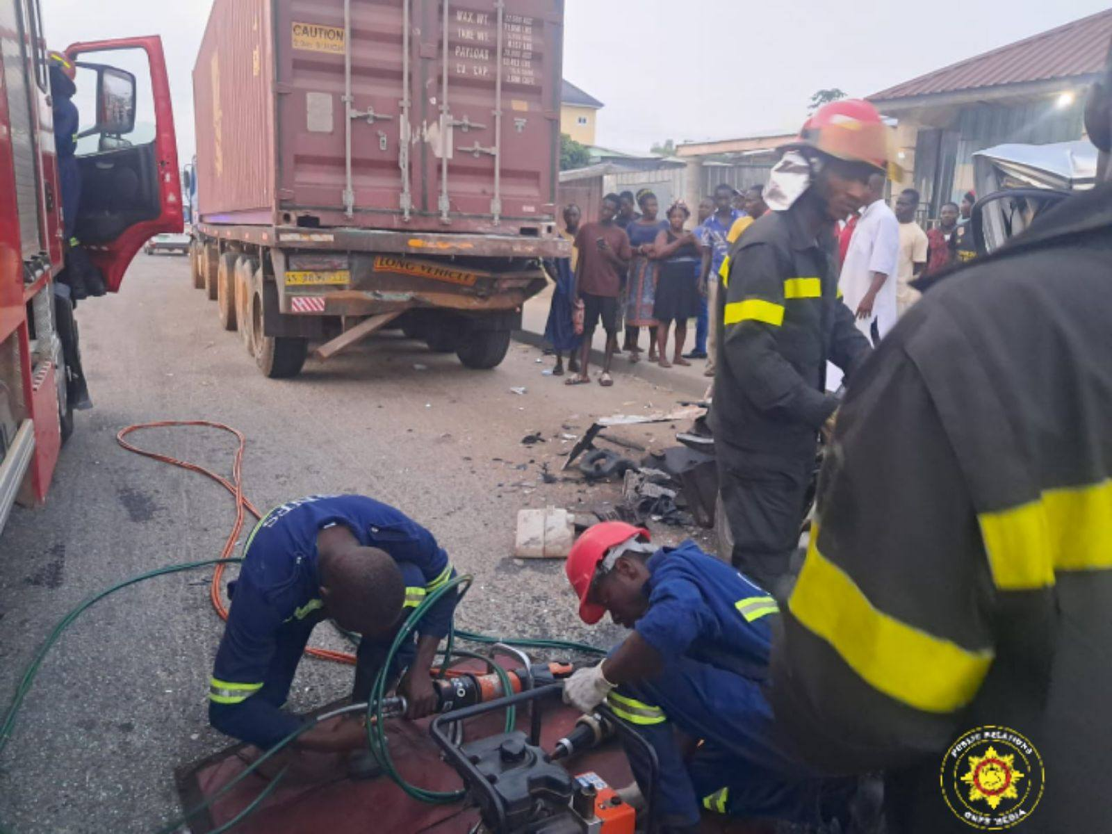 One dead in crash at Teacher Mantey on Accra–Kumasi highway