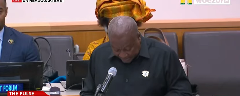 There’s no such thing as a slave – Mahama urges global rethink at UN