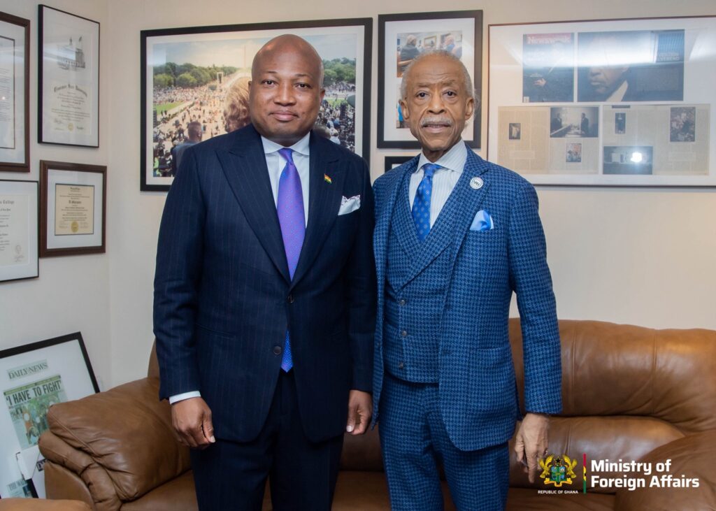 Sharpton Backs Ghana’s UN Slave Trade Resolution