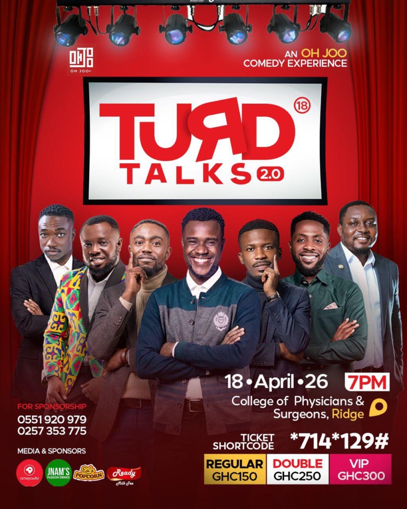 Oh Joo returns with Turd Talks 2.0: a night of comedy and creative presentations