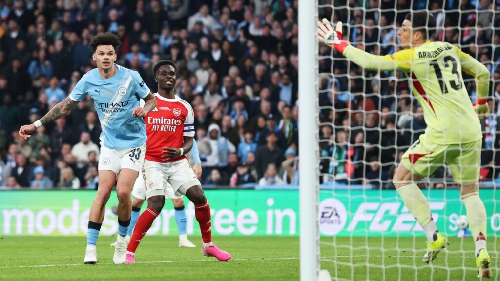 Man City end Arsenal's quadruple hopes as O'Reilly's double clinches Carabao Cup triumph Man City end Arsenal's quadruple hopes as O'Reilly's double clinches Carabao Cup triumph