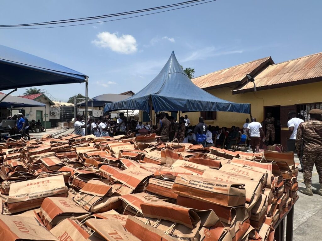Assafuah supports over 2,500 Kumasi Prison inmates with food and free legal services