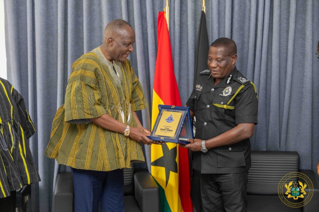Ghana and Zambia deepen tech cooperation with courtesy call on IGP