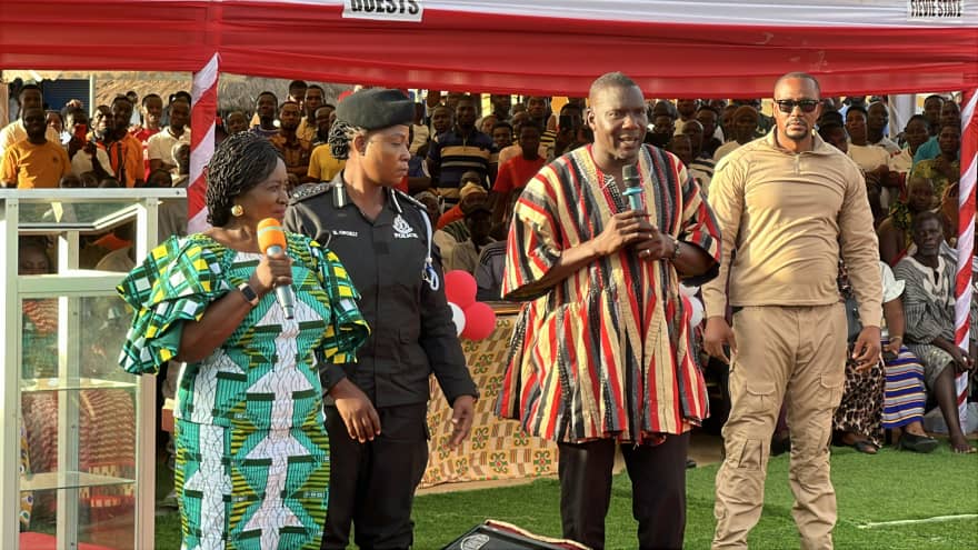 Vice President honoured at Tortsogbeza as South Tongu leaders highlight development needs
