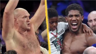 Anthony Joshua declines showdown with Tyson Fury but admits they ‘probably’ clash next