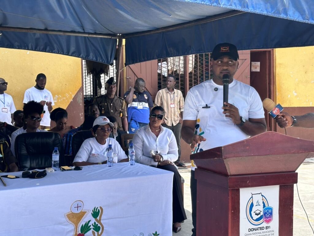 Assafuah supports over 2,500 Kumasi Prison inmates with food and free legal services