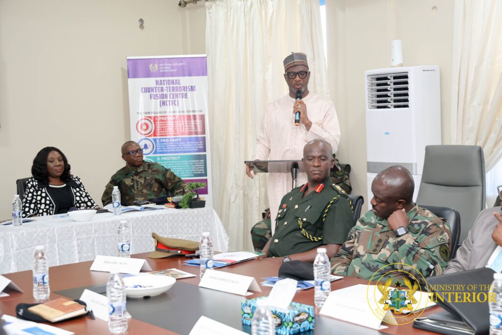 Interior Minister calls for intelligence-driven strategy as Ghana strengthens counter-terrorism efforts Interior Minister calls for intelligence-driven strategy as Ghana strengthens counter-terrorism efforts