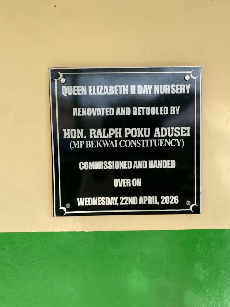 Bekwai MP commissions rehabilitated...