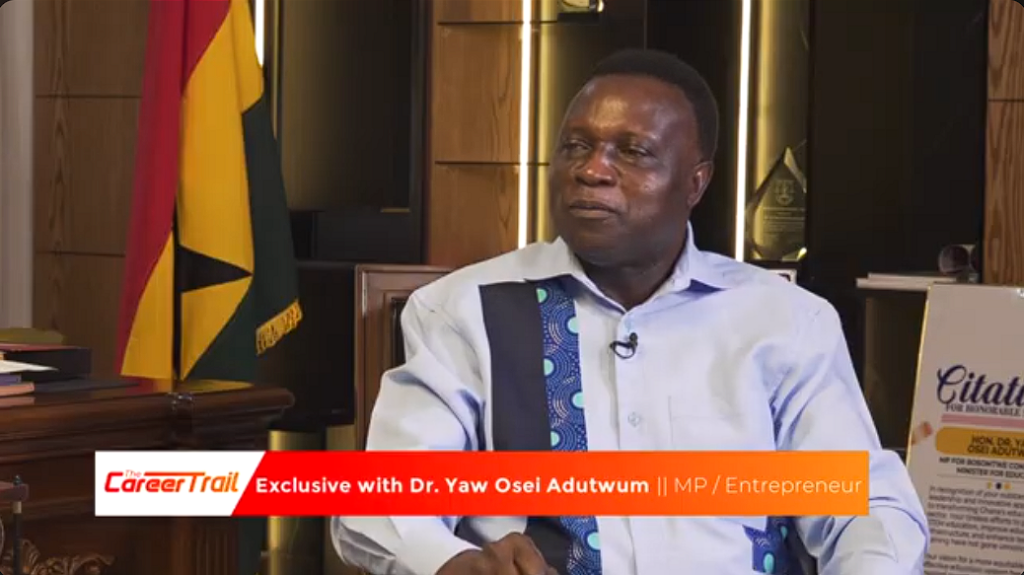 ‘I used to sell kerosene’ – Dr Adutwum reflects on childhood hustle