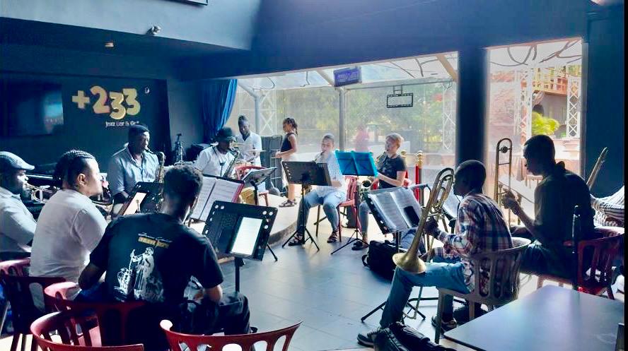 Ghana Jazz Orchestra debuts on...